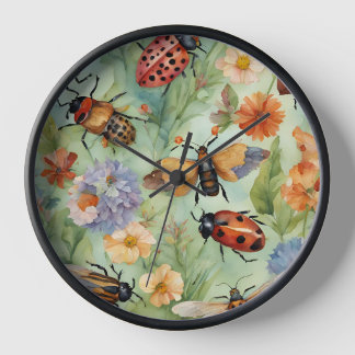 Botanische Bug Symphonie Uhr