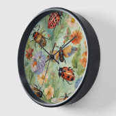 Botanische Bug Symphonie Uhr (Winkel)