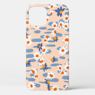 Botanische Daisies: Vintages nahtloses Muster. Case-Mate iPhone Hülle