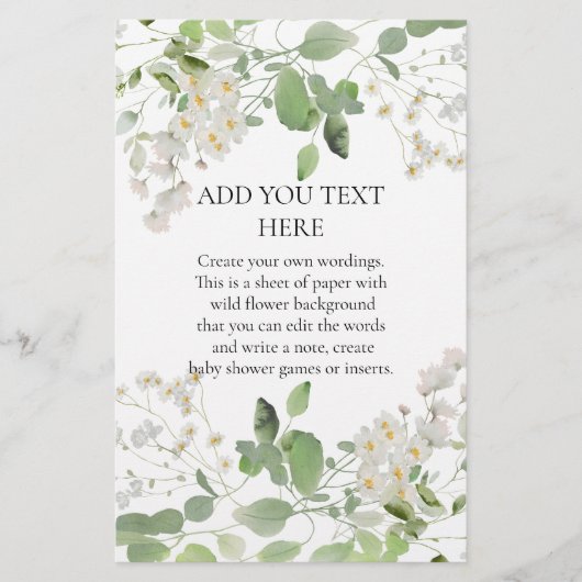 Botanische Daisy-Blume blüht Zollpapierblätter (Vorderseite)