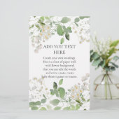 Botanische Daisy-Blume blüht Zollpapierblätter (Stehend Vorderseite)