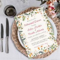 Botanische Daisy Peony Blume Probe Abendessen