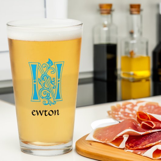 Botanische Dekorative Hauptstadt N Glas