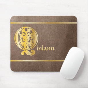 Botanische Dekorative Hauptstadt Q Mousepad