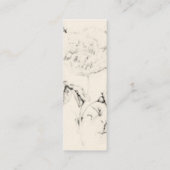 Botanische Druck-Telefonkarte Telefonnummerkarte (Rückseite)