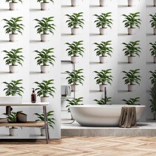 Botanische druckgepunktete Pflanze Atemberaubende  Tapete