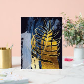 Botanische Dschungelpalme Acrylschild (Hochzeit)
