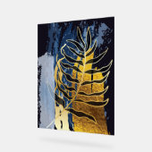 Botanische Dschungelpalme Acrylschild (Winkel)