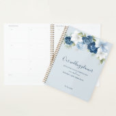 Botanische Dusty Blue Greenerity Wedding Planer (Anzeige)