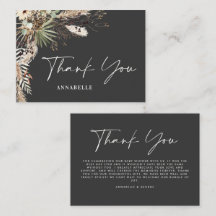 Botanische, einfache Babydusche, dank schwarz