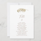 Botanische Einfache Hochzeitskarte (Vorderseite)