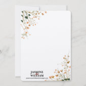 🌿 botanische Einladung zur 💌 (Rückseite)