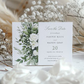 Botanische Elegance Save the Date Karte