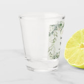 Botanische Eleganz: Stilvolles Shot Glass Schnapsglas (Links)