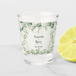 Botanische Eleganz: Stilvolles Shot Glass Schnapsglas