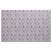 Botanische Elemente in Lila Stoff (Fat Quarter (45,7 x 55,9 cm))