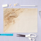 Botanische Elfenbein-Bohemische texturierte Hochze Seidenpapier (Handwerk)