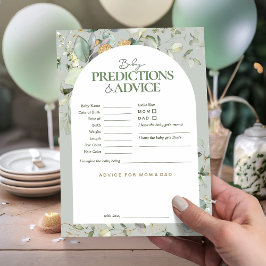 Botanische Eukalyptus-Vorhersagen und Ratenkarte