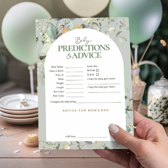 Botanische Eukalyptus-Vorhersagen und Ratenkarte (Von Creator hochgeladen)