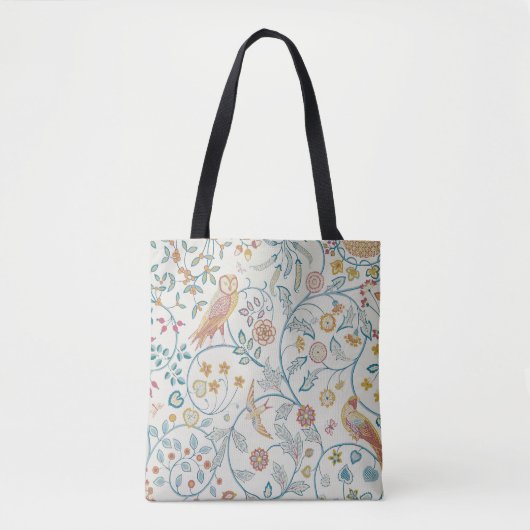 Botanische Eule und Berries Tasche (Vorderseite)