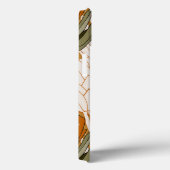 Botanische feminine Muster in braun Case-Mate iPhone Hülle (Rückseite / Rechts)