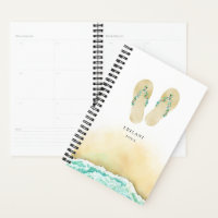 Botanische Flip Flops am Strand