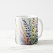 Botanische Foliage-Blätter Kaffeetasse (VorderseiteRechts)