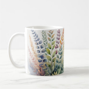 Botanische Foliage-Blätter Kaffeetasse