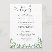 Botanische Foliage - Hochzeitsstimmung im Herzen