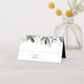 Botanische Foliage Platzkarte (Vorderseite)