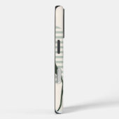 Botanische Form Boho Retro mit Name 1. Hauptstadt Case-Mate iPhone Hülle (Rückseite / Rechts)