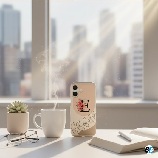 Botanische Form Boho Retro mit Name 1. Hauptstadt  Case-Mate iPhone Hülle