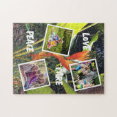 Botanische FotoCollage Puzzle (Horizontal)
