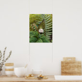 Botanische Fotografie-Pflanze aus Holz Poster (Küche)