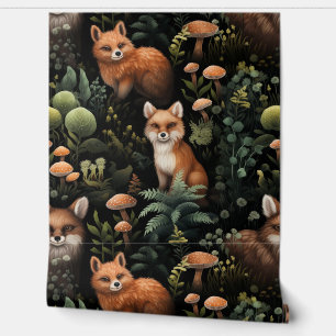Botanische Freunde des Twilight Forest Tapete
