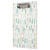 Botanische Frühlingsdekoration nahtlos blühen Klemmbrett (Links)