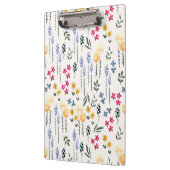 Botanische Frühlingsdekoration nahtlos blühen Klemmbrett (Links)