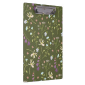 Botanische Frühlingsdekoration nahtlos blühen Klemmbrett (Rechts)