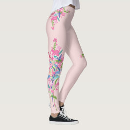 Botanische Frühlingshügel Leggings