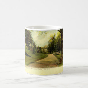 Botanische Gärten, Bronx New York 1905 vintage Kaffeetasse