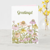 Botanische Garten: Karte (Gelbe Blume)