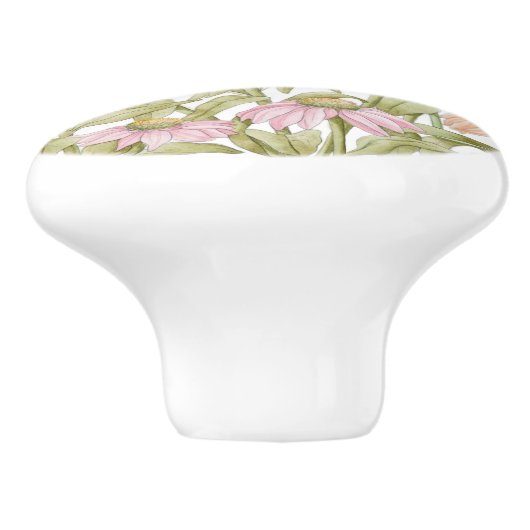 Botanische Garten: Keramikknauf (Seitenansicht)