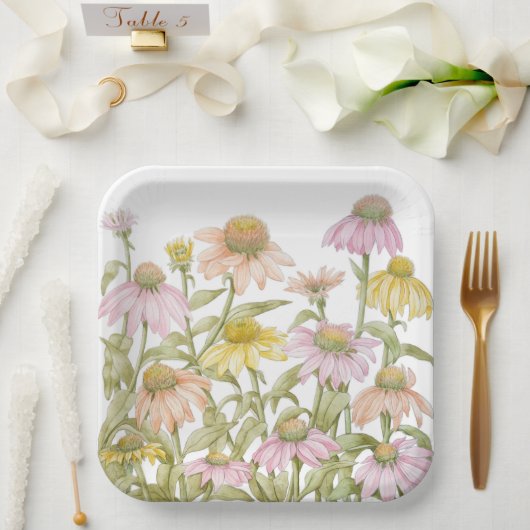 Botanische Garten: Pappteller (Hochzeit)