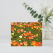 Botanische Gärten Postkarte (Stehend Vorderseite)