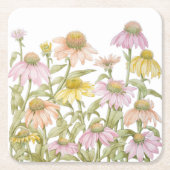 Botanische Garten: Rechteckiger Pappuntersetzer (Vorderseite)