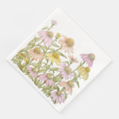 Botanische Garten: Serviette (Ecke)