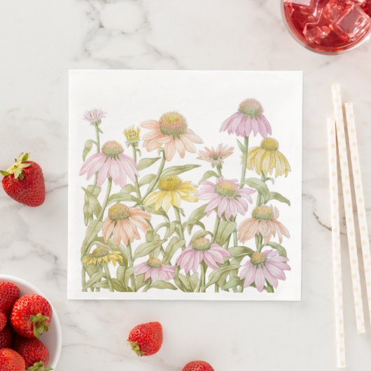 Botanische Garten: Serviette (Beispiel)