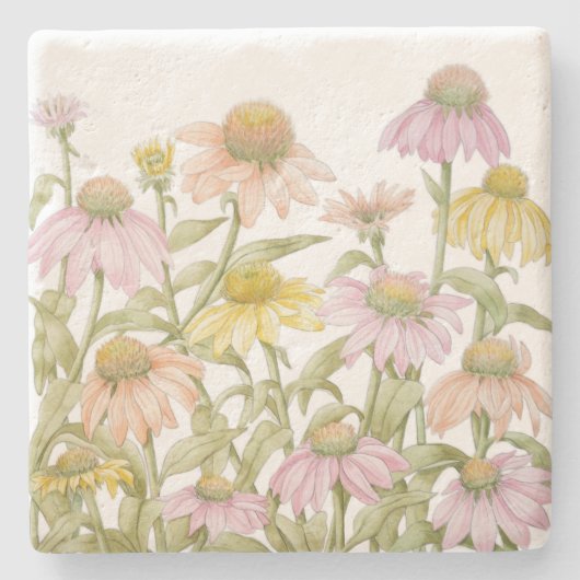 Botanische Garten: Steinuntersetzer (Vorderseite)