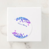 Botanische Gedenkblätter eine Gedächtnisbeerdigung Geschenkanhänger (Beispiel)