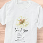 Botanische Gedenkstätte für moderne Wasserfarben d T-Shirt